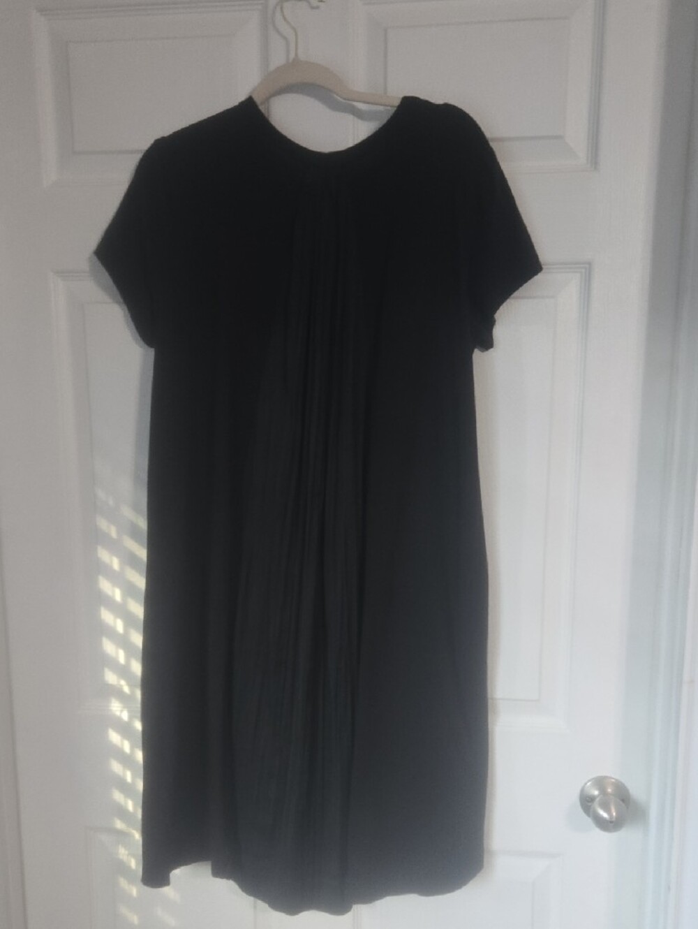Vera Wang Black and White Brushstroke Mini Dress - Picture 3 of 3
